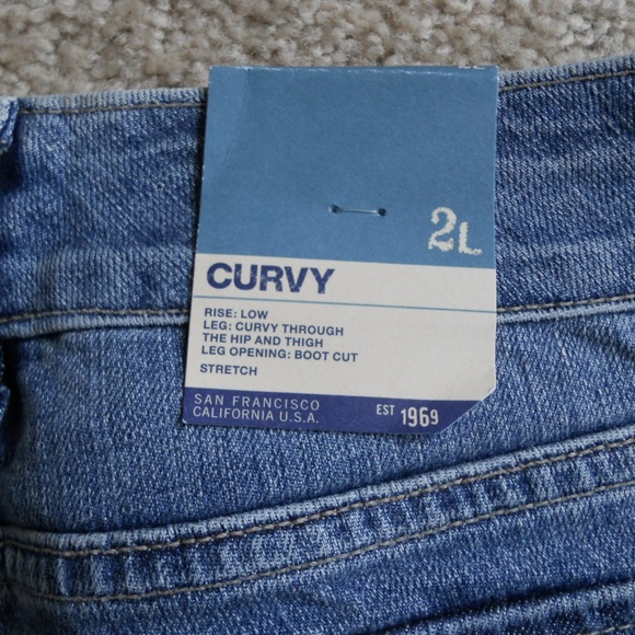 Gap Stretch Curvy Jeans size 2L - Picture 5 of 5